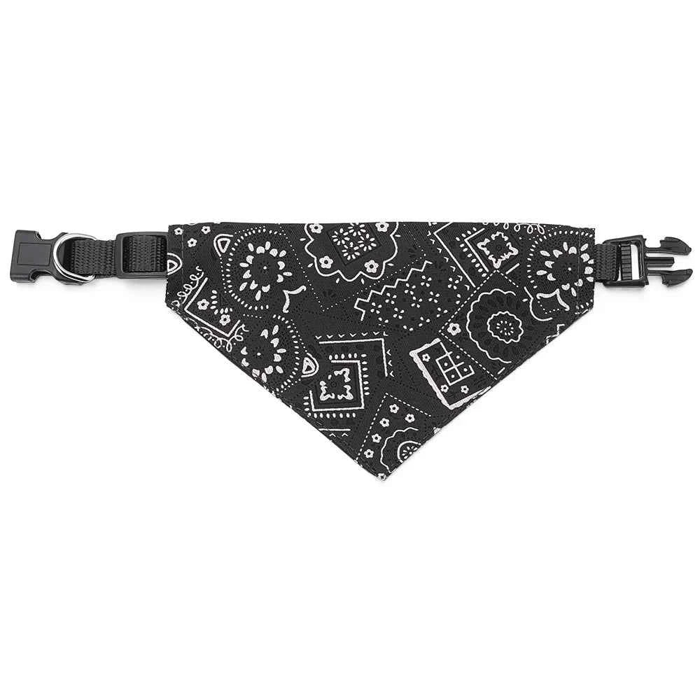 Adjustable Pet Bandana Scarf for Dogs & Cats – Stylish & Comfortable Accessory