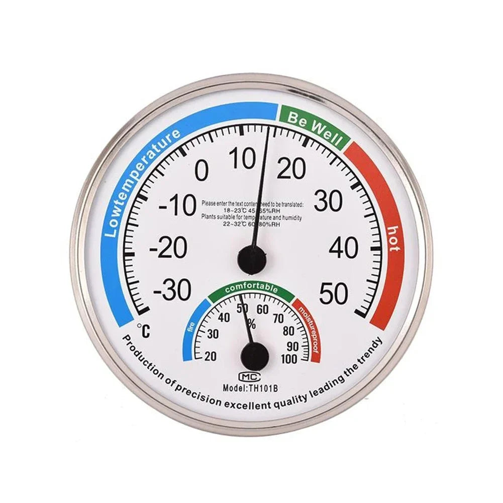 Pointer Type Thermometer Hygrometer | Indoor Temperature and Humidity Monitor