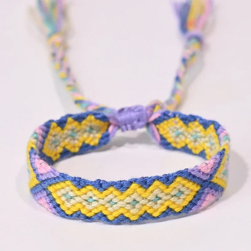 Rope Weave Bohemia Friendship Bracelet | Handmade Summer Beach Jewelry for Women