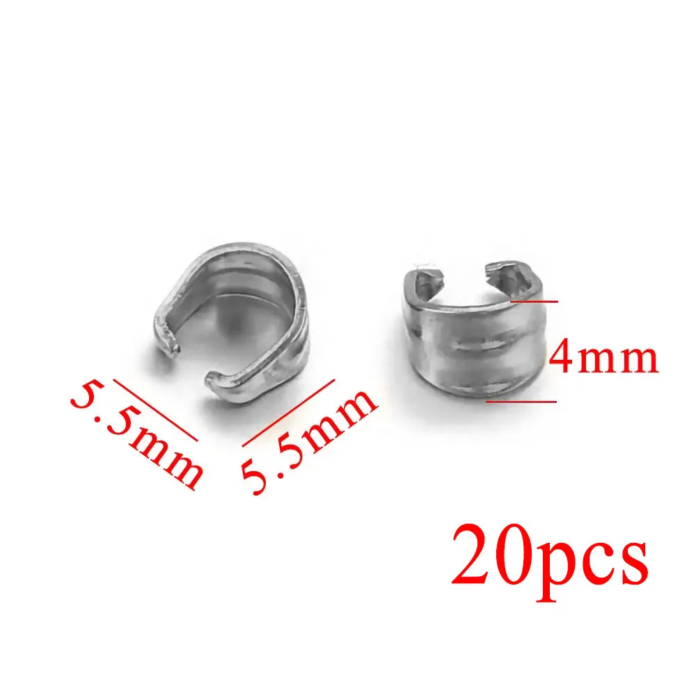 Gold Plated Melon Clasps | Stainless Steel Jewelry Connectors