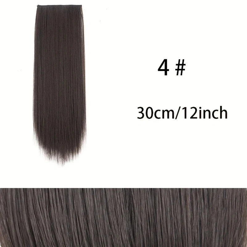 Synthetic Seamless Hair Pads Clip In | Increase Volume Top Hairpiece