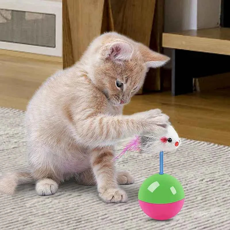 Cat Toys Set – Mouse & Teasing Interactive Pet Toys