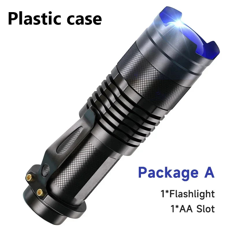 UV LED Flashlight 395nm Blacklight | Portable Pet Urine Detector & Scorpion Finder
