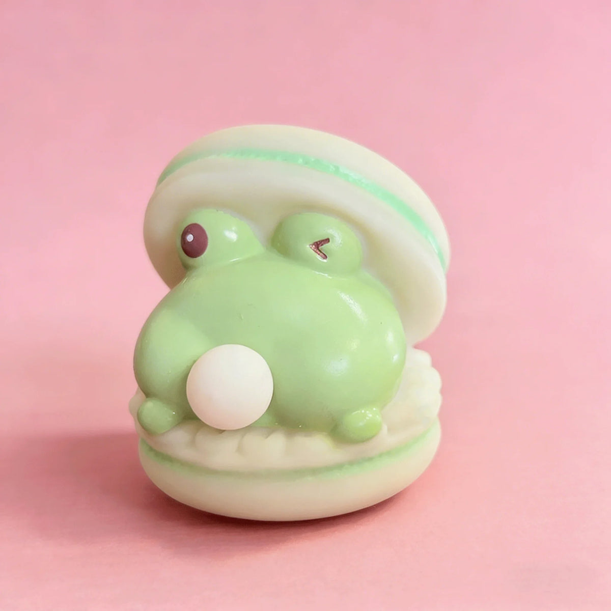 Funny Frog Spitting Bubble Stress Toy | Cute Desk Squeeze