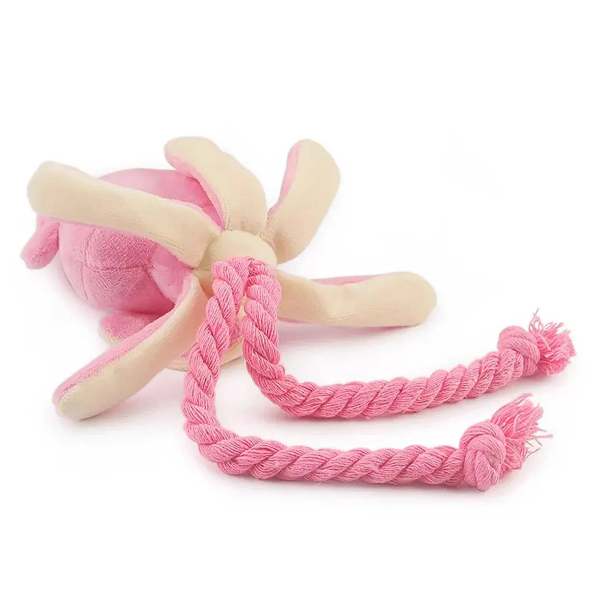 Supet Pet Octopus Plush Rope Toy – Bite-Resistant Interactive Dog Toy for Indoor & Outdoor Play
