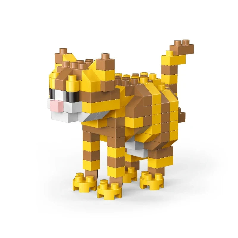 Mini Dachshund Dog Building Blocks Toy for Adults and Kids: Detailed and Lifelike Design, Fun and Educational Construction Set