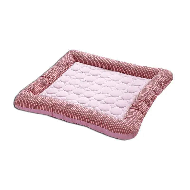 Cooling Pad Bed for Pets – Summer Ice Silk Mat