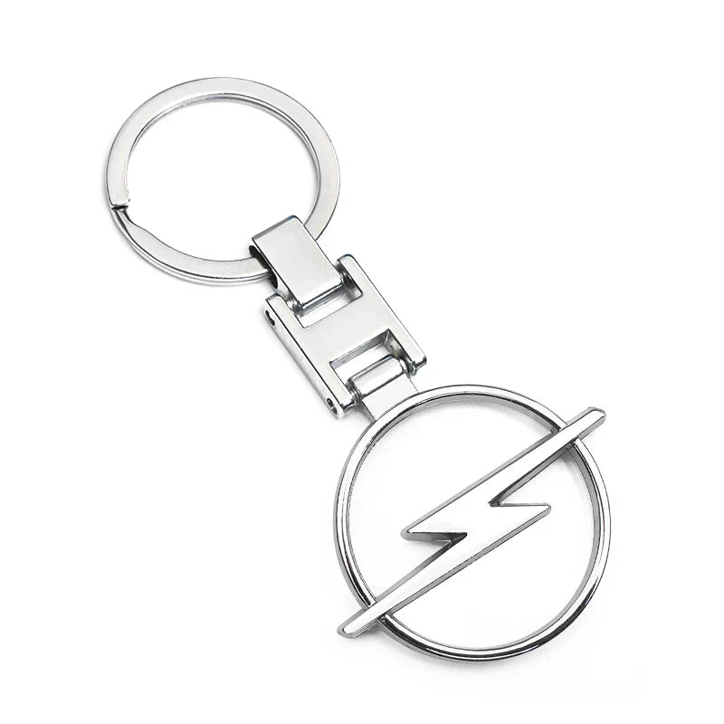 Opel Astra Keychain | Metal Emblem Key Ring for Vauxhall Fans