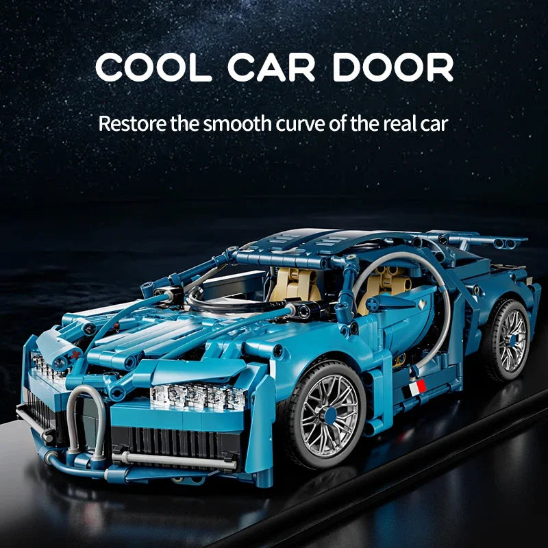 Technical Racing Sport Car 1280PCS Model Building Blocks City Mechanical Speed Vehicle Supercar Brick Puzzle Toys Kid Adult Gift