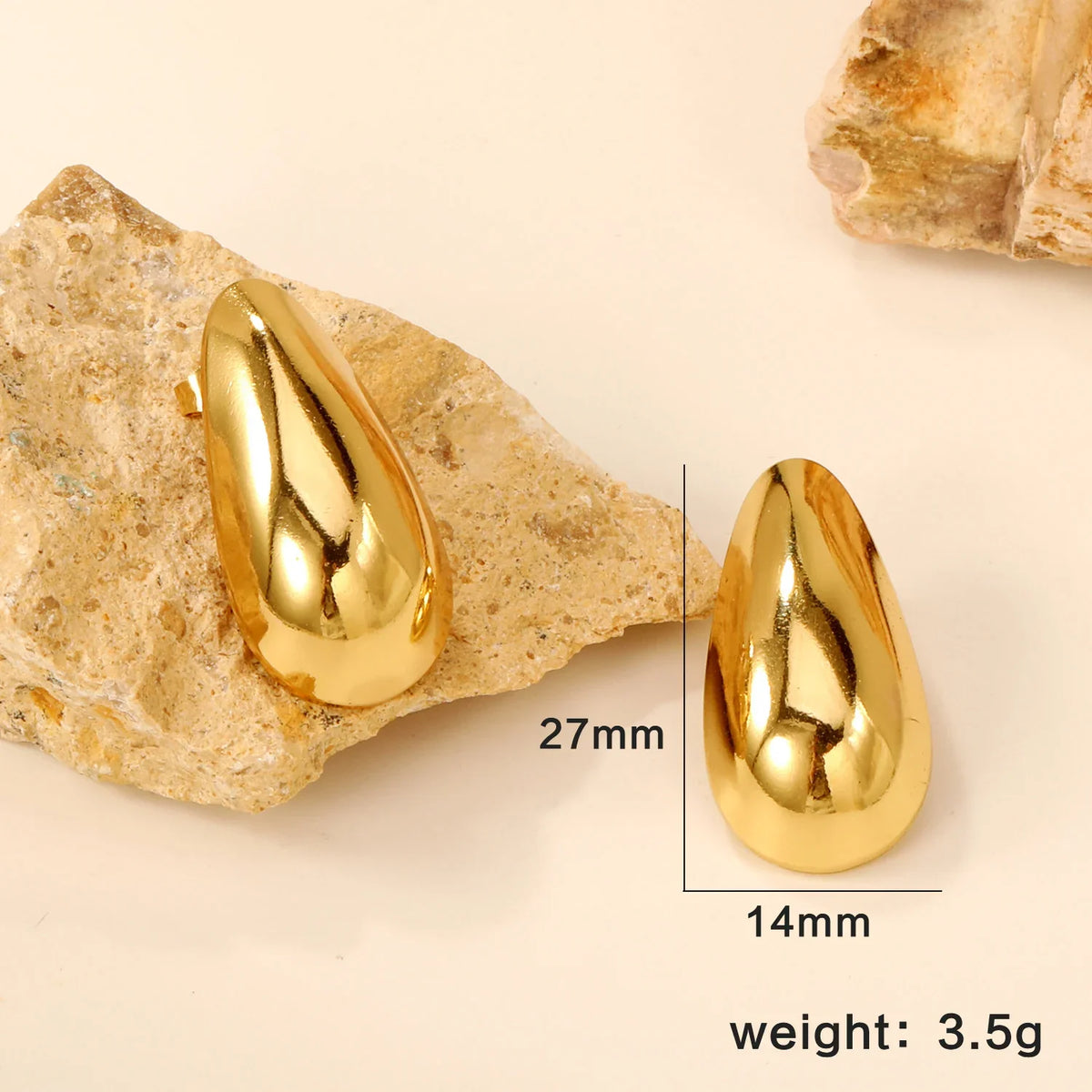 LUXUKISSKIDS Fairy Flower Earrings Stud | Gold-Plated Stainless Steel Piercing Jewelry for Women
