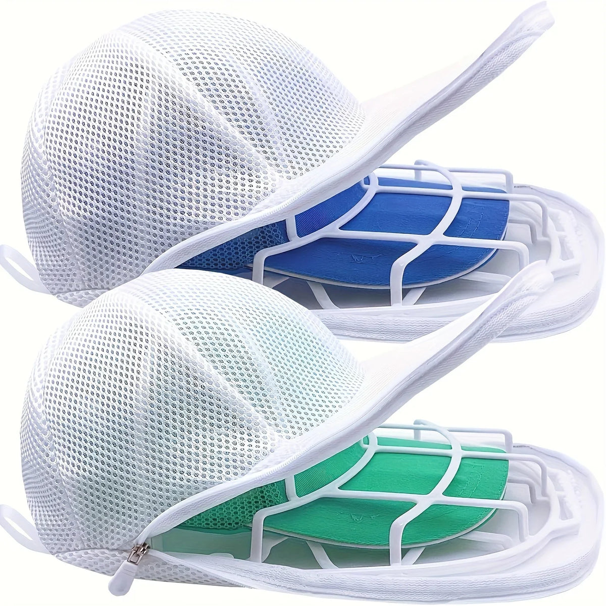 Hat cleaner cage for washing machine, hat cleaner with mesh bag, hat cleaner for baseball cap