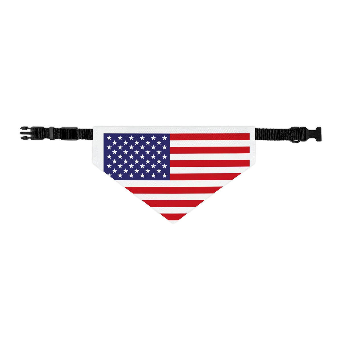 Patriotic American Flag Pet Bandana – Celebrate Veterans Day in Style