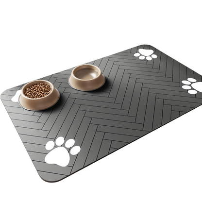 Absorbent Dog Food Mat Waterproof Pet Feeding Mat for Dogs & Cats