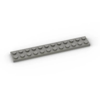 20 PCS 2x12 Flat Plate Building Blocks | Compatible Small Particle DIY Parts