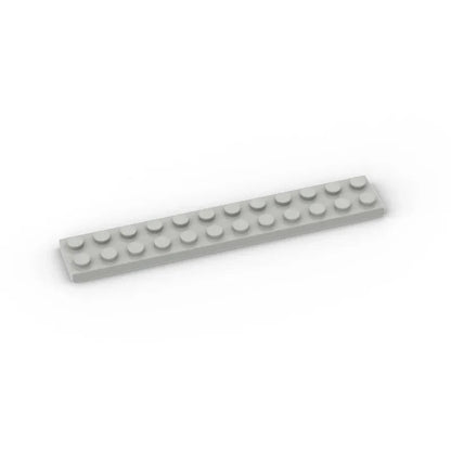 20 PCS 2x12 Flat Plate Building Blocks | Compatible Small Particle DIY Parts