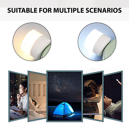 1/10Pcs Mini USB Night Light Warm White Eye Protection Book Reading Light USB Plug Computer Mobile Power Charging LED Night Lamp