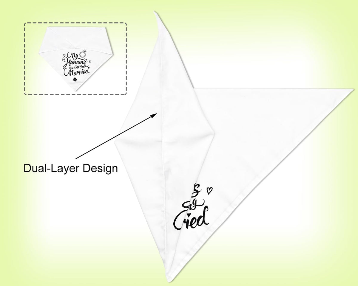 2PCS Christmas Dog Bandanas – Red and Green Plaid with Tassels