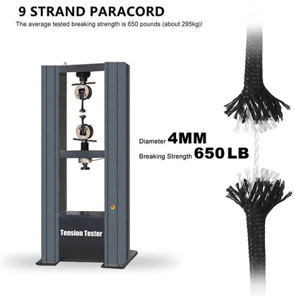 9-Core 650lb Paracord | Tactical Survival Rope