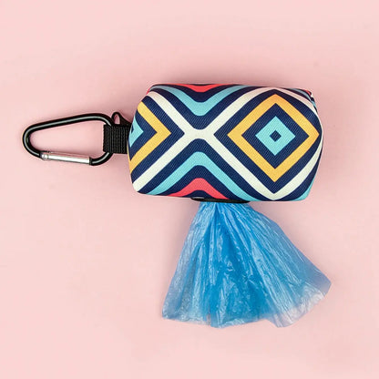 Cute Valentine’s Day Pet Poop Bag Holder – Clip-On Dispenser for Dog Leash (Bags Not Included)