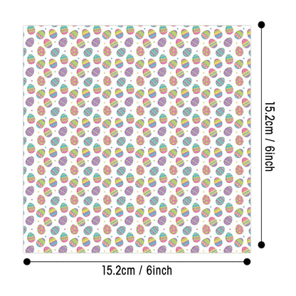 12pcs Easter Scrapbook Paper Set | Decorative Crafting Paper for DIY Arts, Journaling, and Card Making