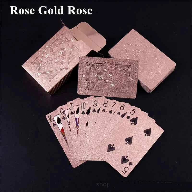 Multiple styles Color Playing Card Game Card Group Waterproof Poker Suit Magic Dmagic Package Board Game Gift Collection