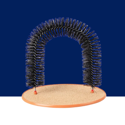 Cat Arch Self Groomer with Scratching Base