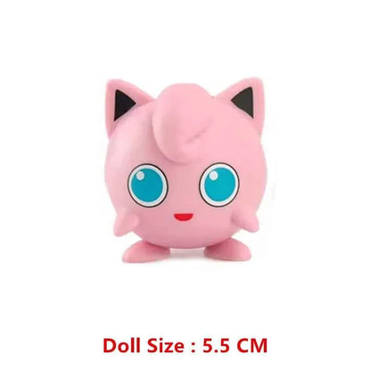 Pokemon 4-13Cm New Cartoons Movie Anime Figure Pikachu Mewtwo Charmander Blastoise Gurado Pet Action Model Toy Gifts