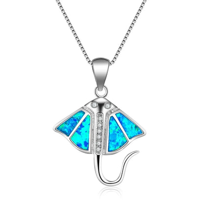 Fashion Sunflower Pendant Necklace | Rose Gold Crystal Zircon Imitation Opal Jewelry