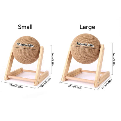 Cat Scratching Ball Toy  Board Grinding Paws Toys