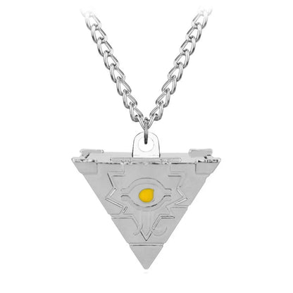Yu-Gi-Oh Millennium Puzzle Necklace | 3D Yugi Muto Pendant Jewelry for Fans