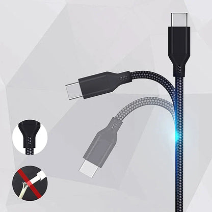 DATA FROG 10FT USB C Charging Cable | Fast Charging for PS5, Xbox Series, and More