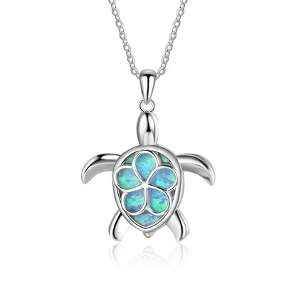 Fashion Sunflower Pendant Necklace | Rose Gold Crystal Zircon Imitation Opal Jewelry