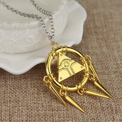 Yu-Gi-Oh Millennium Puzzle Necklace | 3D Yugi Muto Pendant Jewelry for Fans