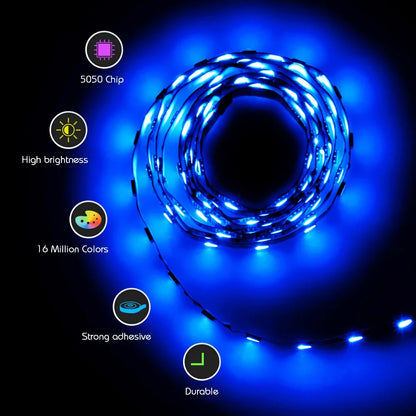 12V RGB 4pin LED Strip Light for PC Case | Motherboard Sync Decor