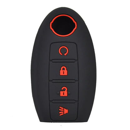 Nissan Silicone Key Fob Cover | 4 Button Car Remote Protector