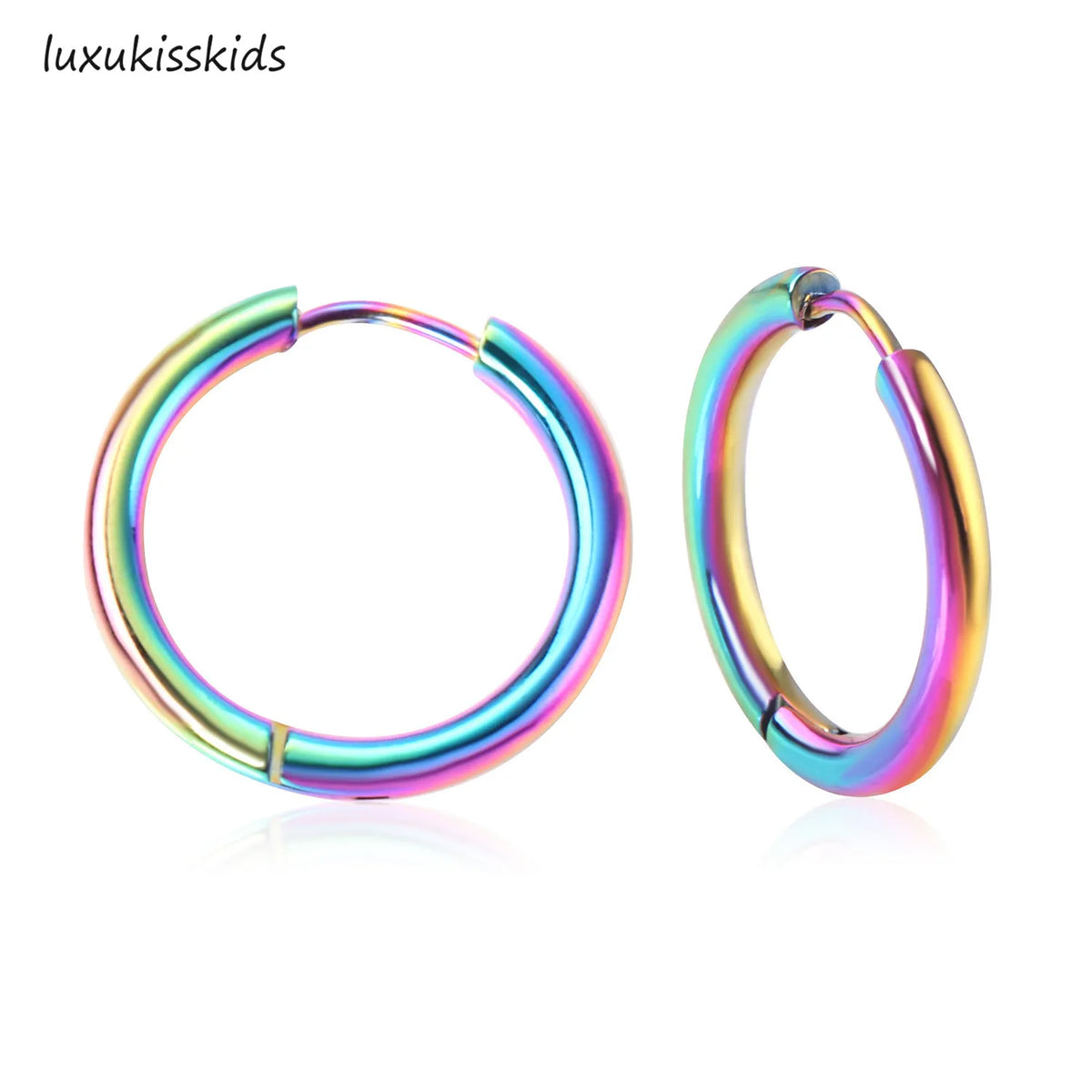 Small Hypoallergenic Hoop Earrings for Sensitive Ears | Stainless Steel Huggie Earrings