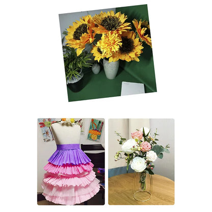 Colored Crepe Paper Roll for Crafts and Gift Wrapping | 25cm x 250cm