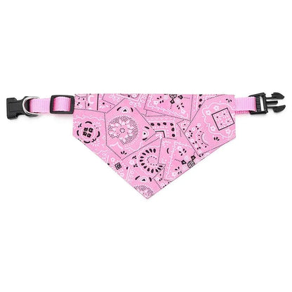 Adjustable Pet Bandana Scarf for Dogs & Cats – Stylish & Comfortable Accessory