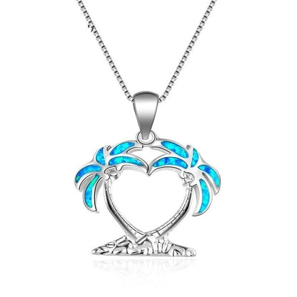 Fashion Sunflower Pendant Necklace | Rose Gold Crystal Zircon Imitation Opal Jewelry