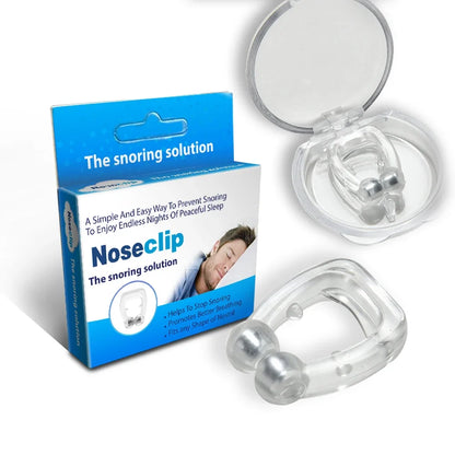 Anti Snore Nose Clip | Magnetic Nasal Dilator for Better Breathing and Less Snoring