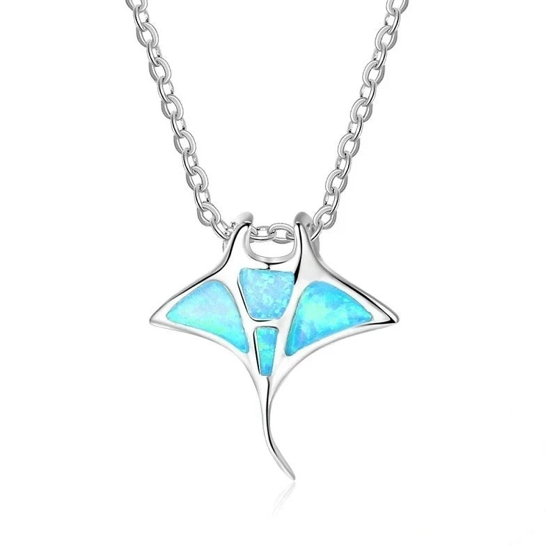Fashion Sunflower Pendant Necklace | Rose Gold Crystal Zircon Imitation Opal Jewelry