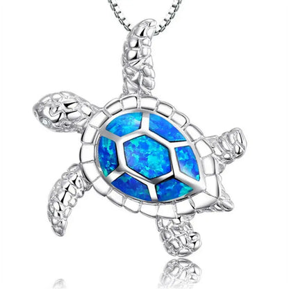 Fashion Sunflower Pendant Necklace | Rose Gold Crystal Zircon Imitation Opal Jewelry