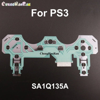 PS4 PS3 Controller Conductive Film Replacement | Ribbon Cable Keypad Flex Circuit Board