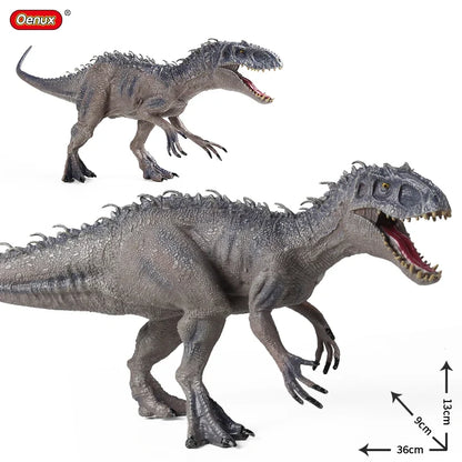 Oenux Dinosaurs World Action Figures | Savage Jurassic Indominus Rex Spinosaurus Triceratops Collection
