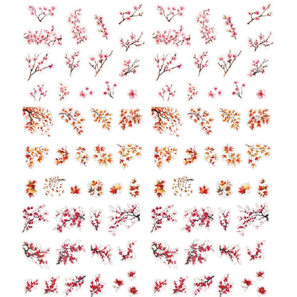 90pcs Floral and Nature Sticker Pack | Creative DIY Decals for Journaling and Phone Cases