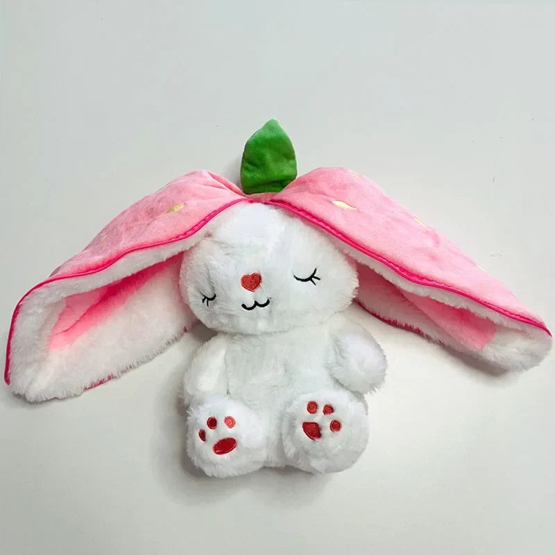 Cute Music Luminous Breathing Doll with Motion Lights Plush Baby Sleeping Toys Bunny Soft Cartoon Plush Doll Early Childhood