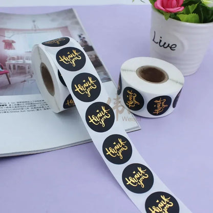 500pcs Handmade With Love Stickers | Baking Label Wedding Party Decoration Envelope Seal