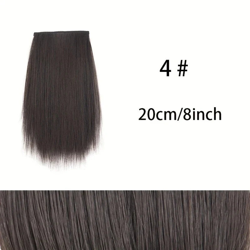 Synthetic Seamless Hair Pads Clip In | Increase Volume Top Hairpiece