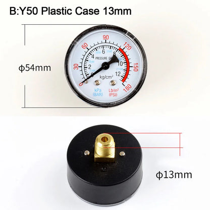 1pc Pressure Gauge for Air Compressor | Power Tool Replacement Accessory