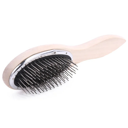 Professional Brush For Wig Anti Static Steel Comb for Tangle Hair Extensions Training